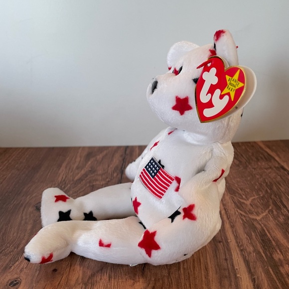 3 FOR $25: Authentic TY Beanie Babies Glory the Bear, 1997. NWT - Picture 3 of 4